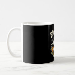 Caneca De Café Design de Fantasma de Halloween Ocidental Boo Haw