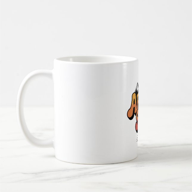 Caneca De Café Design de festa de montanha Retro Après Ski (Esquerda)