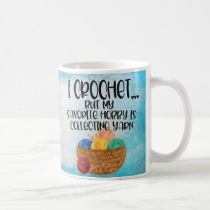 Caneca De Café Design de Fio Crochet