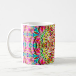 Caneca De Café Design de flor de Mandala