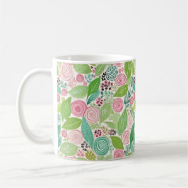 Caneca De Café design de flor mais fofo