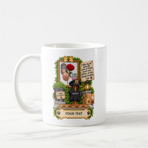 Caneca De Café Design de Foto de Segurança Doméstica Personalizad