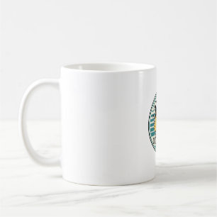 Caneca De Café Design de Frangos de Halloween Vintage Chick ou Tr