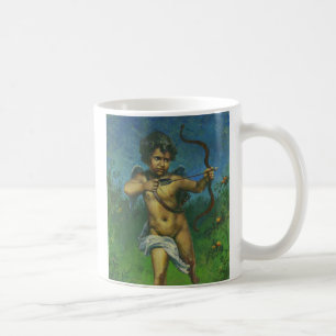 Caneca De Café Design de fresco do Cupido