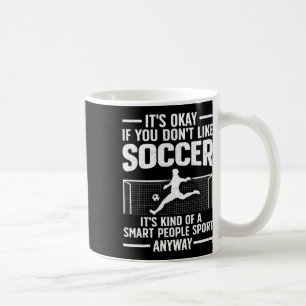 Caneca De Café Design de futebol engraçado para homens e mulheres