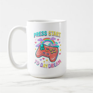 Caneca De Café Design de Gamer Pastel Masculino 