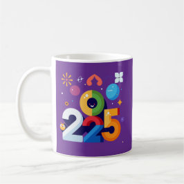 Caneca De Café Design de Gráfico Engraçado e Testemunha 2025