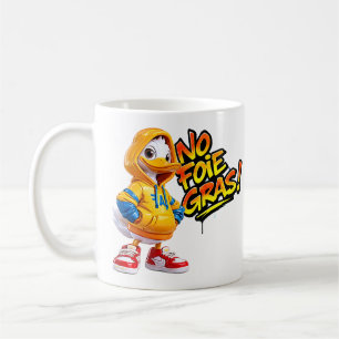 Caneca De Café Design de Grafite de Protesto pelos Direitos dos A