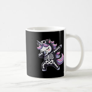 Caneca De Café Design De Halloween Para Meninas Spooky Unicorn