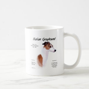 Caneca De Café Design de História de Greyhound Italiano
