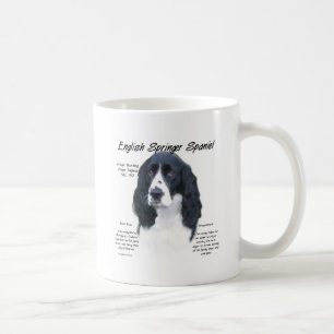 Caneca De Café Design de História do Inglês Springer Spaniel (pre