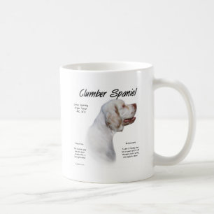 Caneca De Café Design de Histórico de Espanhol Clumber