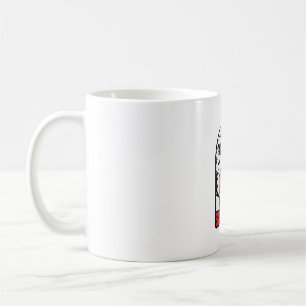 Caneca De Café Design de Humor de Gato Assustador de Halloween So