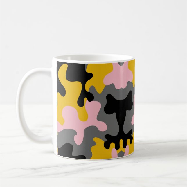 Caneca De Café design de inspiração militar (Esquerda)