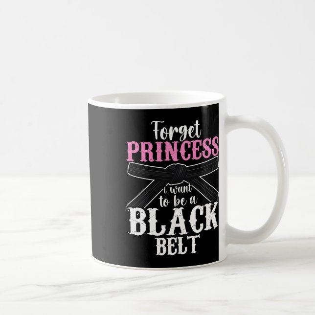 Caneca De Café Design De Karate Engraçado Para Mulheres Meninas B (Direita)