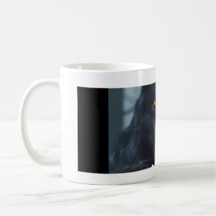 Caneca De Café design de lobo solitário