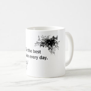 Caneca De Café Design De Luxo, Palavras Únicas Cheio De Significa