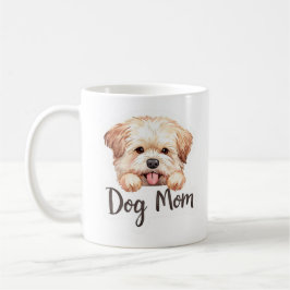 Caneca De Café Design de Mãe de Cachorro Fofo