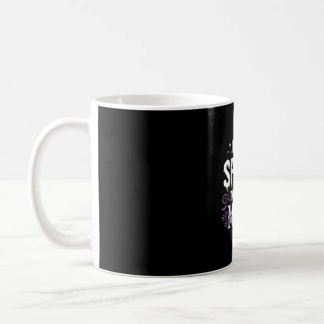 Caneca De Café Design de Mãe Espetacular de Halloween_1 (Esquerda)