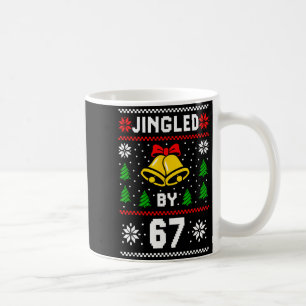Caneca De Café Design de Meme Natal Feio 67 Roupa Divertida Seis