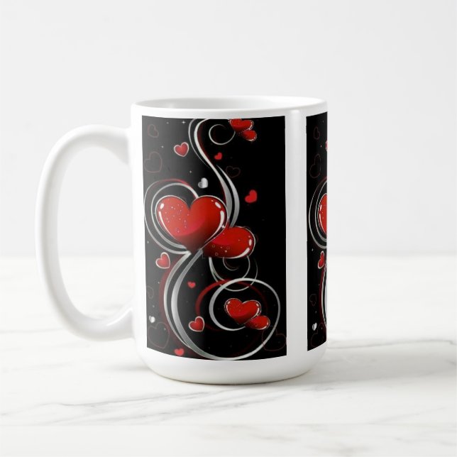 Caneca De Café Design de Mug Clássico - Elegância do Eterno para  (Esquerda)