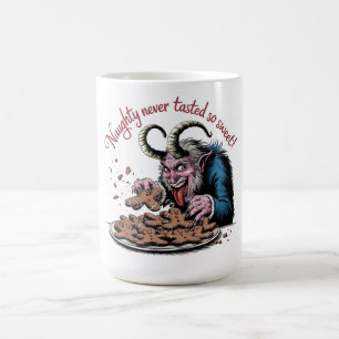 Caneca De Café Design de Natal de Krampus