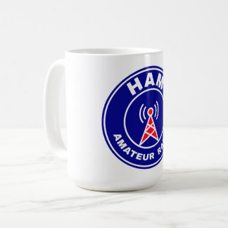 Caneca De Café Design de Operador de Antena de Rádio Amador HAM