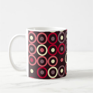 Caneca De Café Design de padrão geométrico, arte, gráfico de