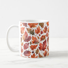 Caneca De Café Design de Padrão Radiância Rústica