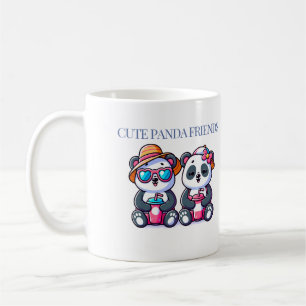 Caneca De Café Design de Panda Cute