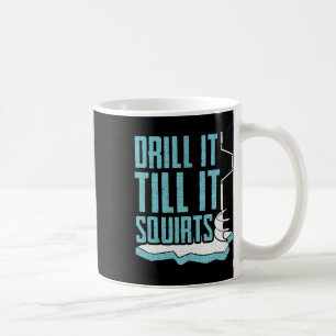 Caneca De Café Design De Pesca De Gelo Engraçado Para Homens