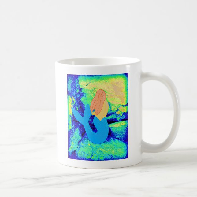 Caneca De Café design de sereia (Direita)