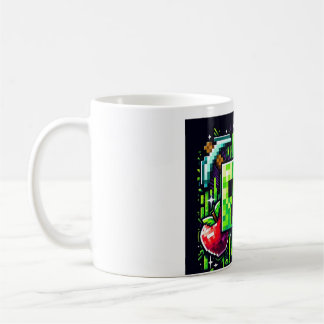 Caneca De Café Design de Taça Transparente Inspirada em Minecraft