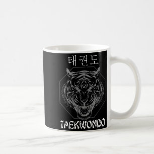 Caneca De Café Design de Taekwondo Tigre
