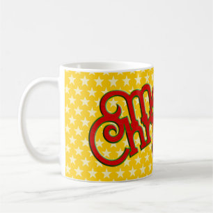 Caneca De Café Design de texto de Vintage: Feliz Natal