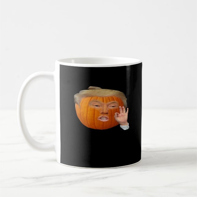 Caneca De Café Design de Trumpkin básico e clássico (Esquerda)