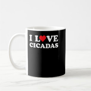 Caneca De Café Design de Verão bonito para os pajões das Cicadas