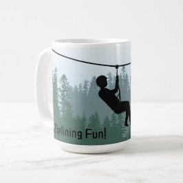 Caneca De Café Design de zipline