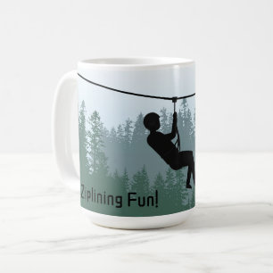 Caneca De Café Design de zipline