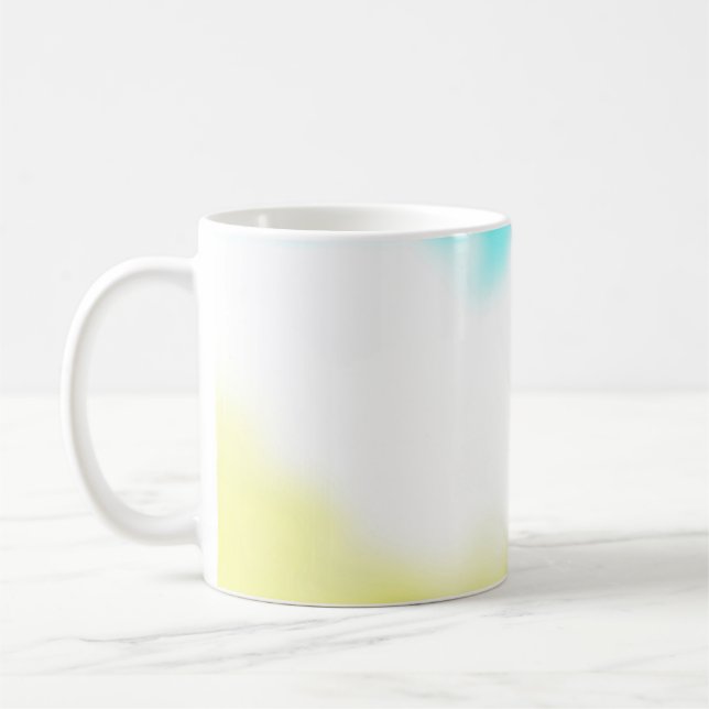 Caneca De Café design digital blur de textura de fundo (Esquerda)