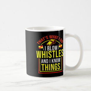 Caneca De Café Design Divertido de Árbitro de Futebol, Presente P