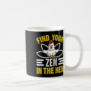 Caneca De Café Design Divertido de Criação de Frangos para Amante