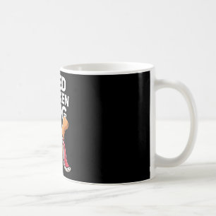 Caneca De Café Design Divertido de Frango Frito para Homens e Rap