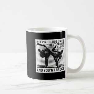 Caneca De Café Design Divertido de Jiu Jitsu para Homens Mulheres