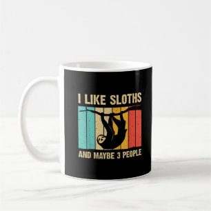Caneca De Café Design Divertido de Preguiça para Homens Mulheres 