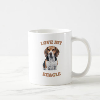 Caneca De Café Design do Beagle Lover