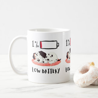 Caneca De Café Design do Cão Sonolento