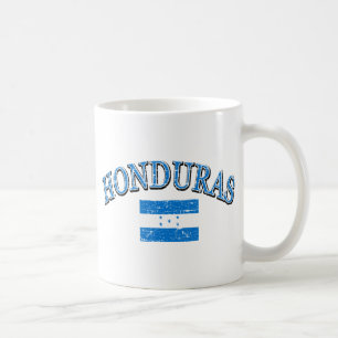 Caneca De Café Design do futebol de Honduras