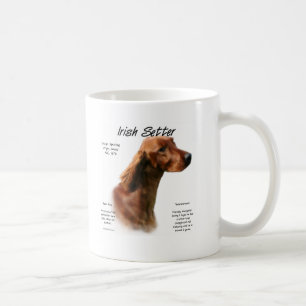 Caneca De Café Design do Irish Setter History