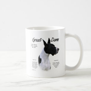 Caneca De Café Design do Mantle Great Dane History